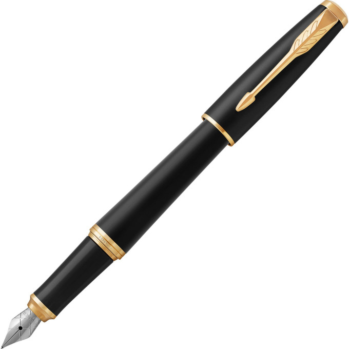 Ручка перьевая PARKER URBAN CORE MUTED BLACK GT, F 1931593