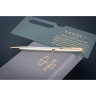 Шариковая ручка PARKER ESSENTIAL SONNET STAINLESS STEEL GT M 1931507